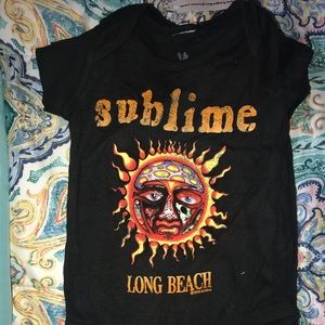 Sublime Distressed Baby Onesie